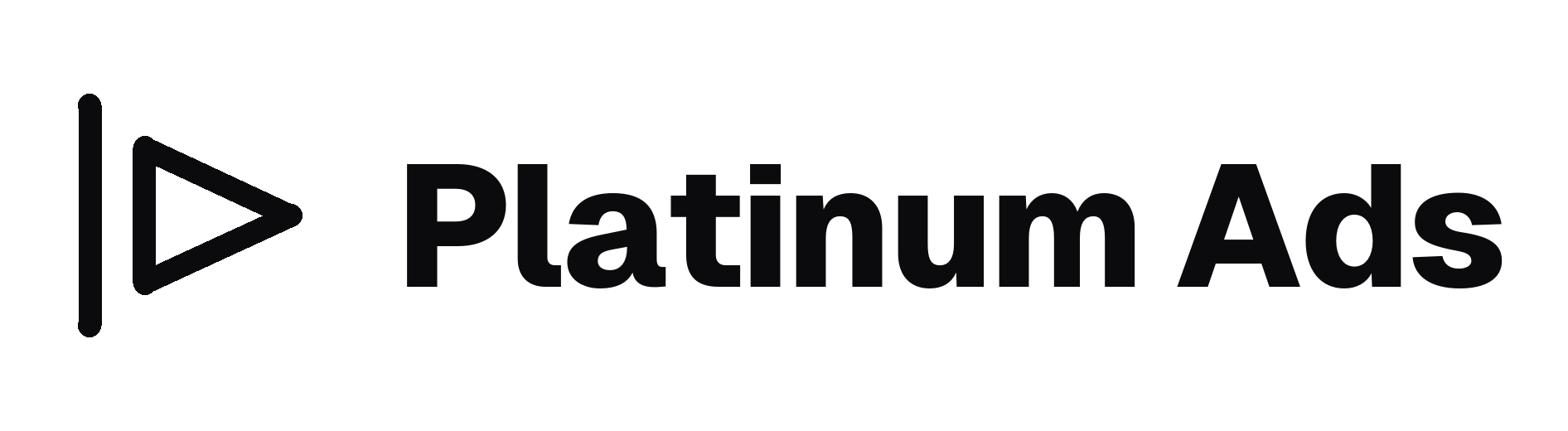 Platinum Ads logo on white